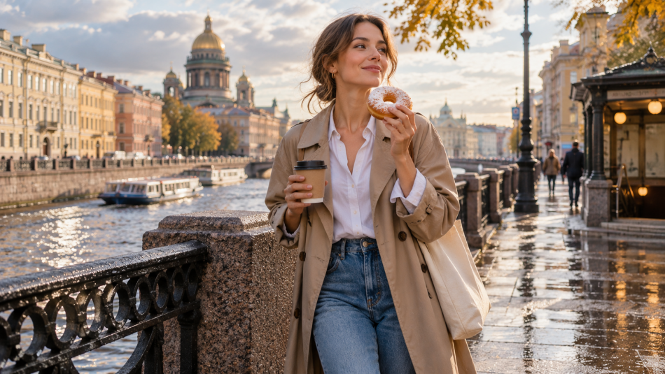 Метро, пышки, шаверма и закат: сколько стоит идеальный день в Петербурге